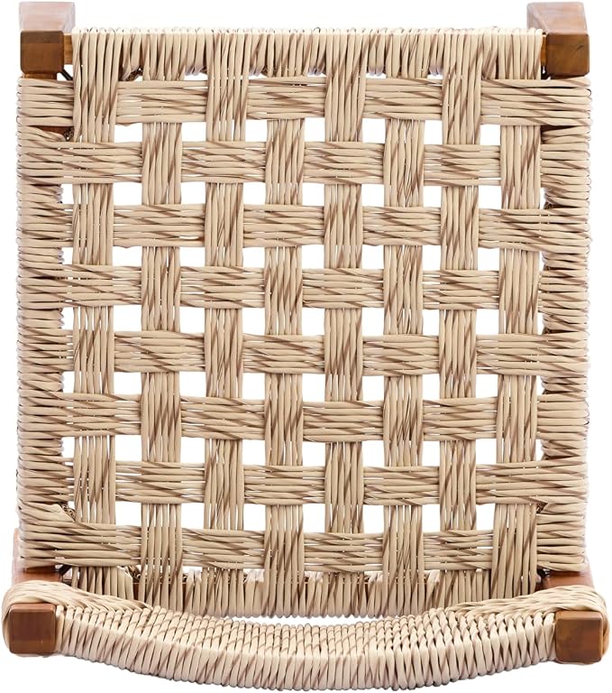 Christopher Knight Home 7 Piece Outdoor Dining Set Acacia Wood Expandable Table and 6 Wicker Chairs Light Grey Patio Dining Furniture Set with Teak Finish Wooden Frame for Garden Backyard Porch