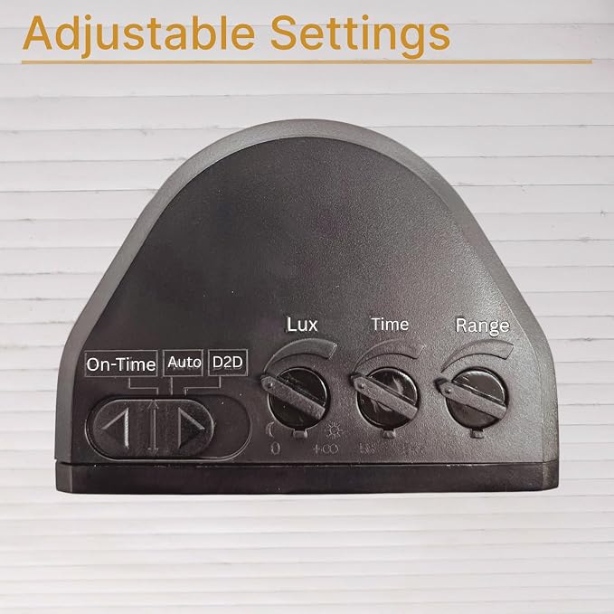 LED Black Motion Sensor 2-Light Bullet Flood Light- 3000K Adjustable Dual Head Outdoor Security Light, Dusk to Dawn, Waterproof, Hardwired Spotlight for Yard, Patio, Garage, Landscape