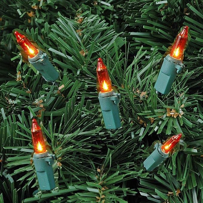 Novelty Lights 50 Feet 100 Bulbs Traditional Incandescent Mini Lights