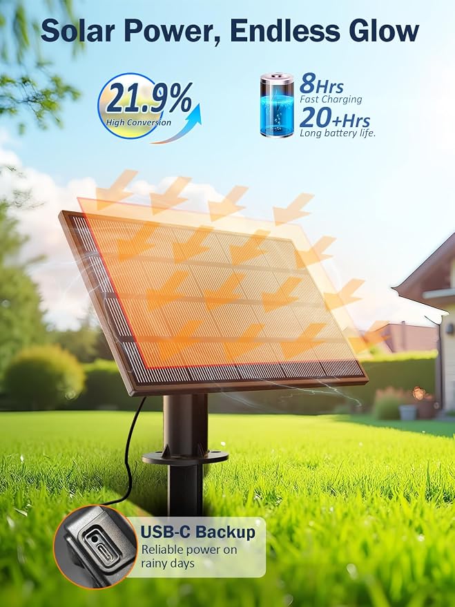 200FT Solar String Lights Outdoor, Dimmable Patio Lights Solar Powered with Remote & USB Port 72+2 LED Shatterproof Bulbs 3 Light Modes, Waterproof Solar Light for Camping Backyard Garden