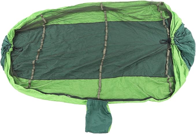 Camping Hammock Breathable Lightweight Portable Double 2 Person Hammock Tent, Outdoor Travel Hammock with Net, for Hiking Backpacking Survival Adventure