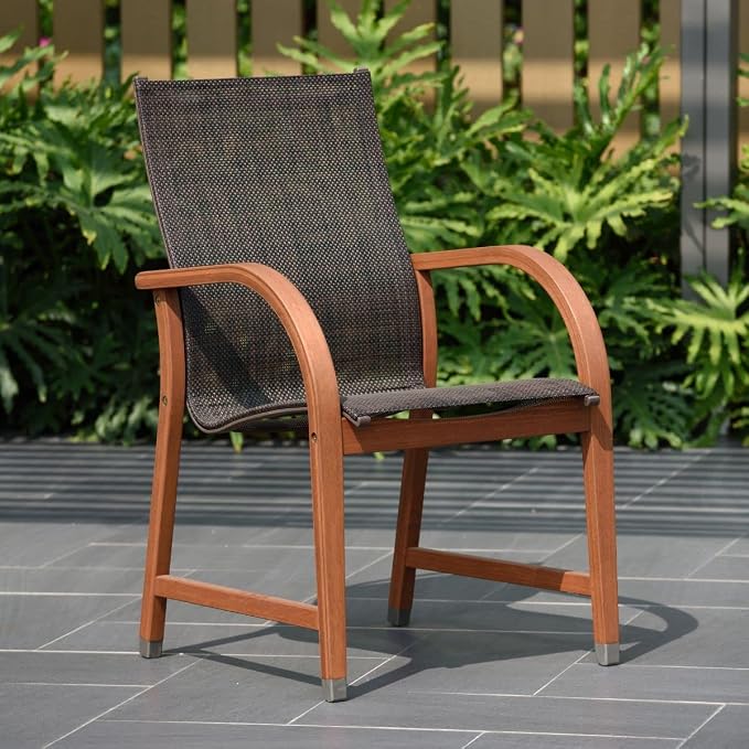 Amazonia 7-Piece Eucalyptus Oval Dining Set