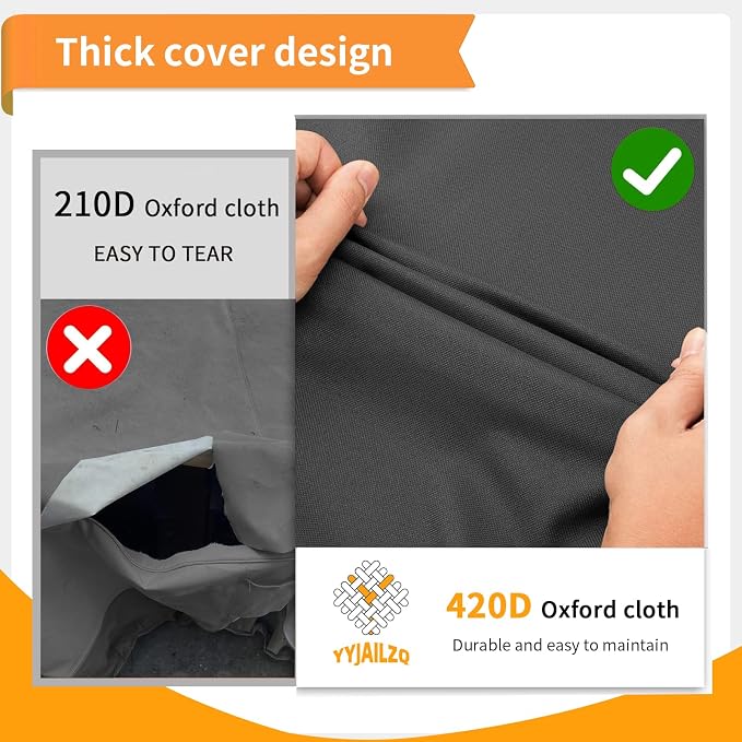 Hammock Cover Waterproof,10-15FT Outdoor Hammock Covers with Elastic Ropes,Adjustable Buckle and Zip,420D Oxford HammockBeds Cover for Garden,Patio,Beach Hammocks Stand (Black, 11-12FT)
