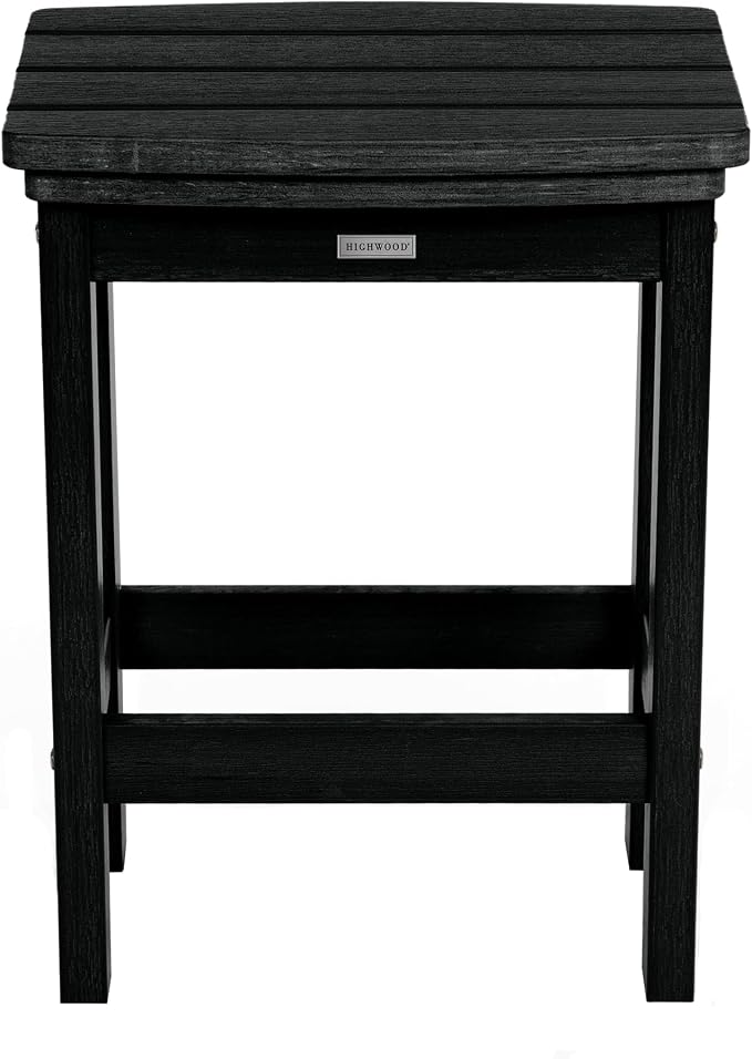 Highwood Lehigh 6pc Counter Height Balcony Dining Set, Black