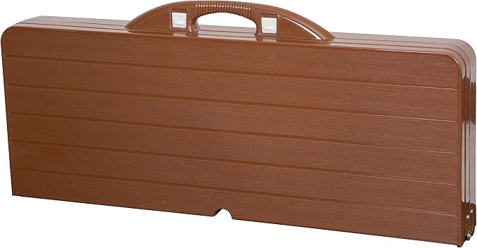 Stansport Picnic Table and Umbrella Combo - Brown