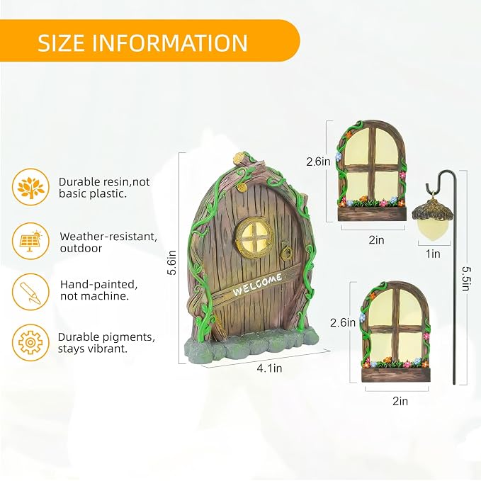 fairy door,fairy door for tree,fairy garden door,fairy garden accessories | fairy door kit,fairy decor,fairy garden accessories outdoor,fairy tree decorations outdoor,fairy door for wall,tree face