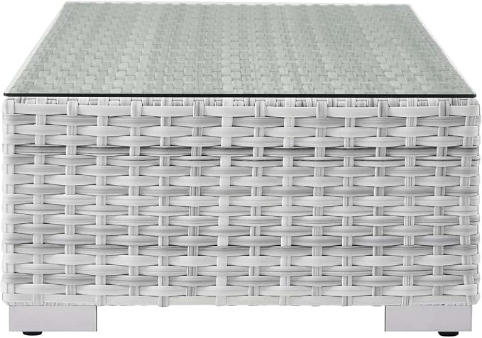 Modway EEI-4299-LGR Coffe Table, Light Gray 23.5 x 43.5 x 12.5