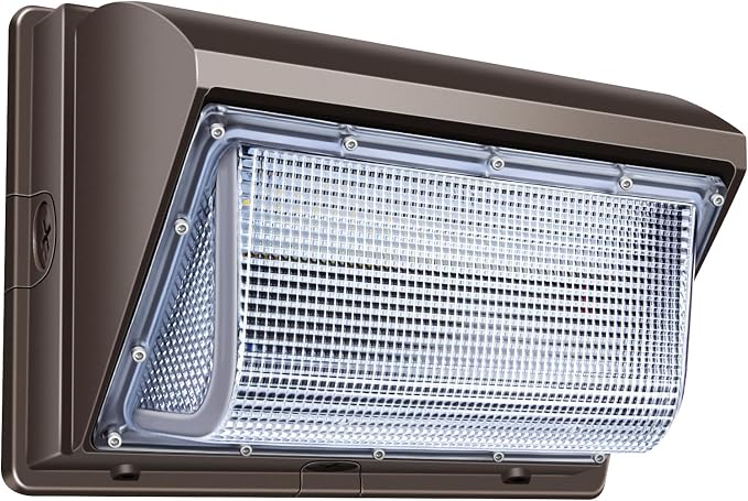 ledmo LED Wall Pack Lights Outdoor 120W 13800LM 5000K | Switch Control Wall Mount Commercial and Industrial Security Flood Lighting for Buildings Warehouses Parking Lots Yard