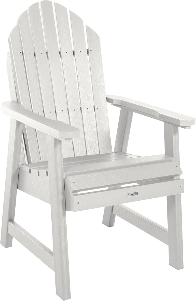 Highwood Hamilton Adirondack 7pc Dining Set, 84" x 42", Dining Height, White