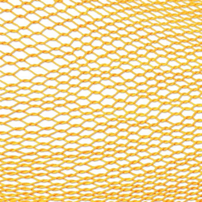 NOVICA Burnt Orange Hand Woven Cotton Mayan 2 Person XL Rope Hammock, 'Pumpkin Sun' (Double)