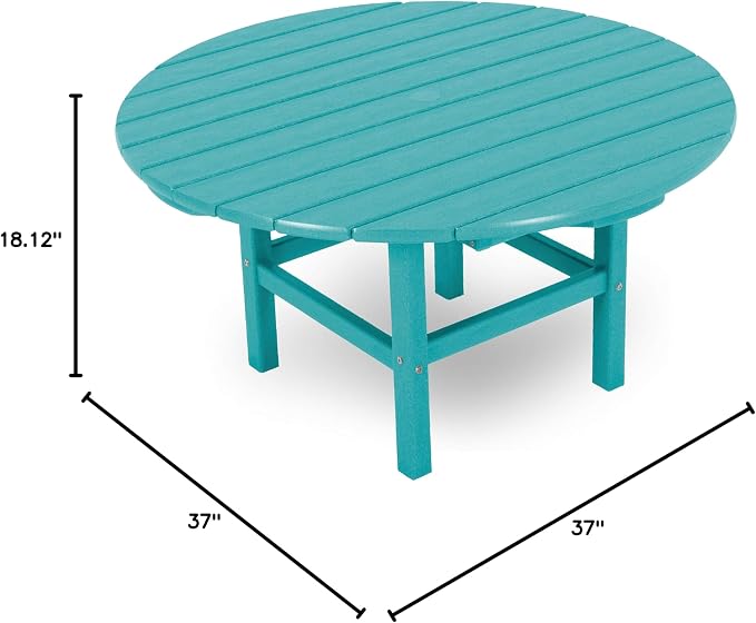 Ivy Terrace™ Round 37" Conversation Table in Aruba