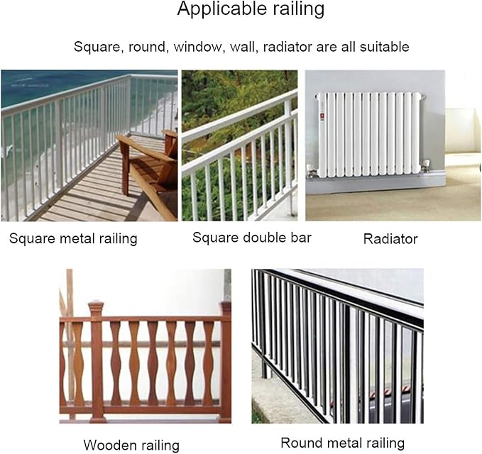 Outdoor Balcony Bar Railing Hanging Table,Multifunctional Leisure Table,Wall-Mounted Railing Bar Side Tables,Folding Wall Desk Hanging Adjustable Deck Coffee Patio Garden Dining Room Furniture Table