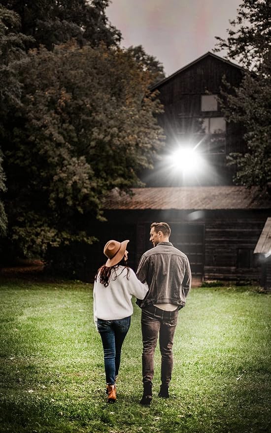 Kekeou 300W LED Stadium Light, 42000LM 100W 3-Pack Sports Field Lighting | 6500K. Flicker-free, IP67 waterproof, 10KV surge. rugged build. 180° adjustable, easy install for docks parking lot