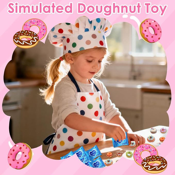 Mini Glow In The Dark Animal Resin Models, Resin Animals Mystery Bags, Individually Wrapped Blind Bags Tiny Animal Figurines, Collectible Mini Animals For Fairy Garden, DIY Crafts (50, Doughnut)