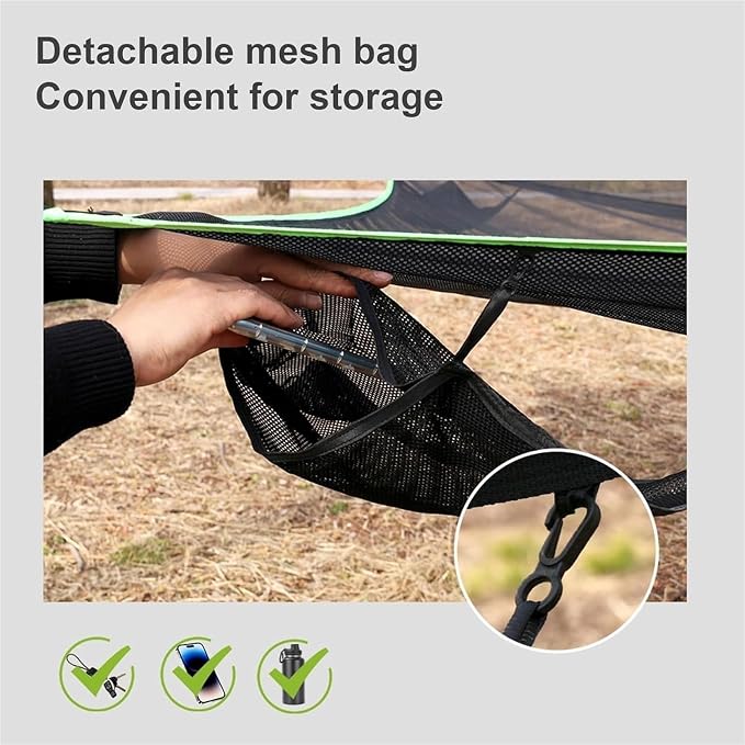 Camping Hammock， Multi Person Hammock Hold Up to 660 Lbs