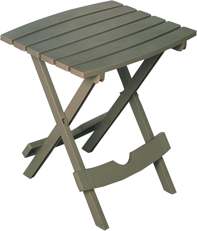 Adams Quik-Fold® Side Table - Gray