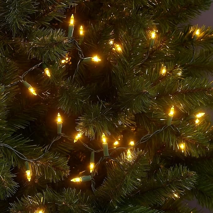 Novelty Lights 11 Feet 50 Bulbs Traditional Incandescent Mini Lights