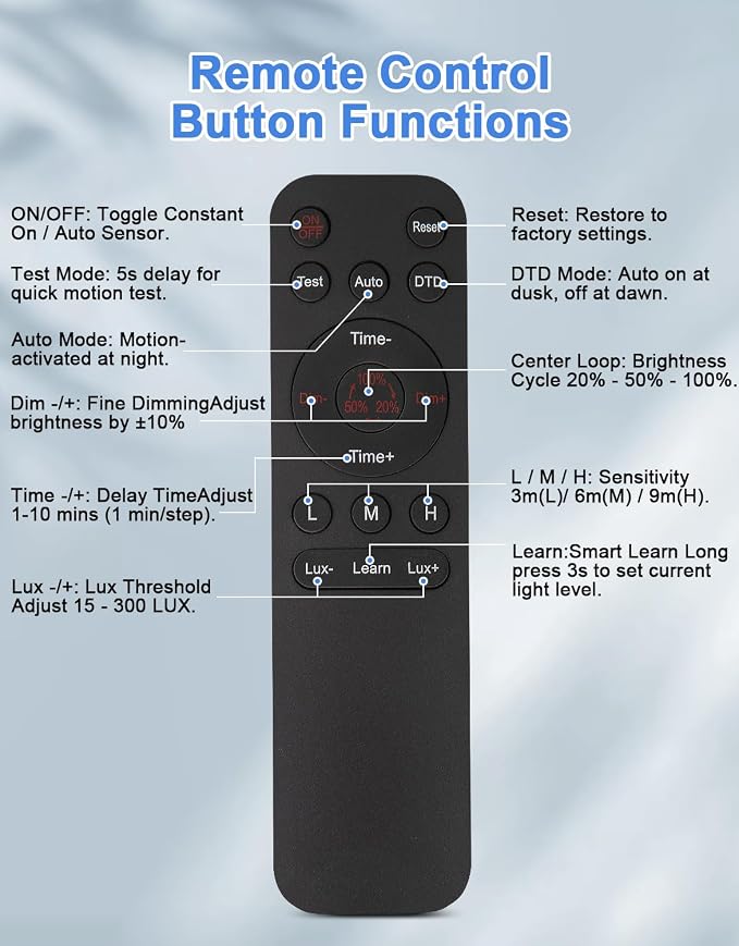 Porch Light with GFCI Outlet and Remote, Motion Sensor, Brown, 2 Pack | Dusk to Dawn Motion Sensor Outdoor Light 4 Lighting Modes Exterior Fixture Outside Lights for Porch Garage House