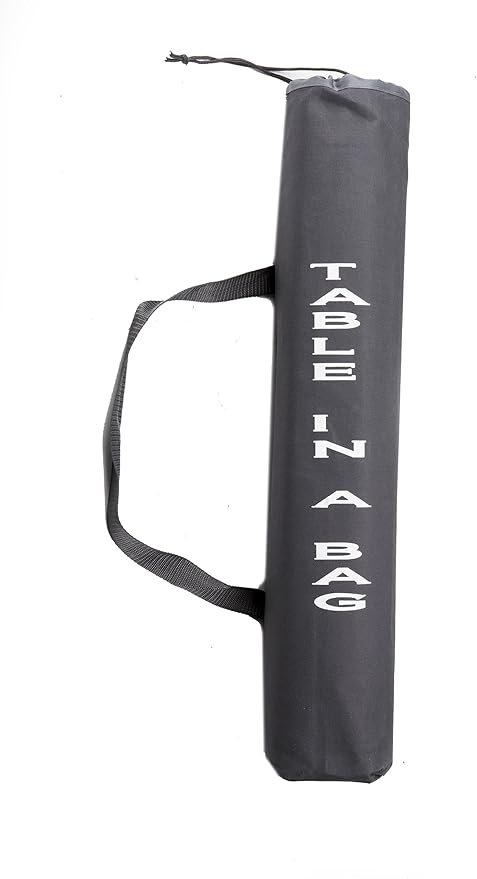 TA2727G Tall Aluminum Portable Table with Carrying Bag, Green