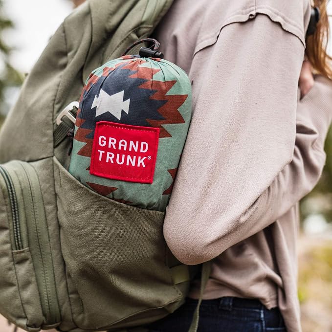 Grand Trunk TrunkTech Double Hammock, 11 ft, 500 lb, Lightweight, Horizon