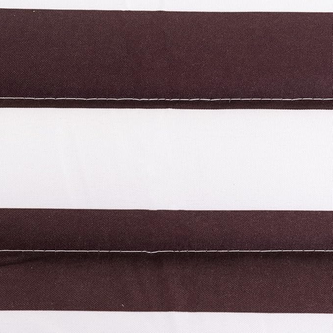 Lazy Daze 12 FT Quilted Double Hammock with Spreader Bar, 2-Person, 450 lbs Capacity, Brown White