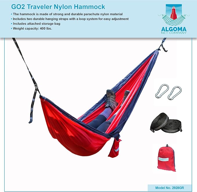 GO2 Traveler Nylon Hammock