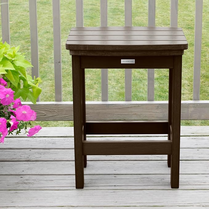 Highwood Lehigh 6pc Counter Height Balcony Set, Weathered Acorn