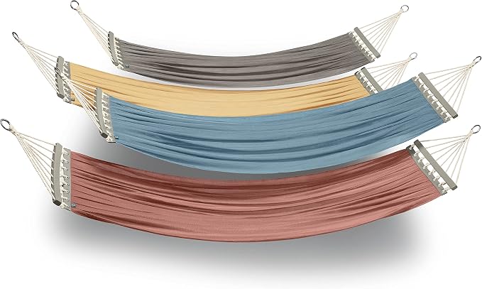 DUCKCOVERS Weekend Mesh One-Person Travel Hammock, 82 x 62 Inch, Cedarwood