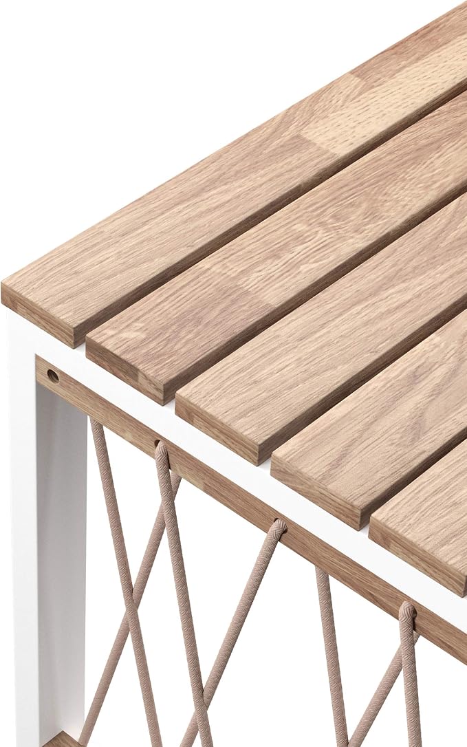 SEI Outdoor Patio Furniture - Wallmond Outdoor Cocktail Table - Transitional Design Natural Solid Wood - Ideal for Patio, Backyard (OD1140700)