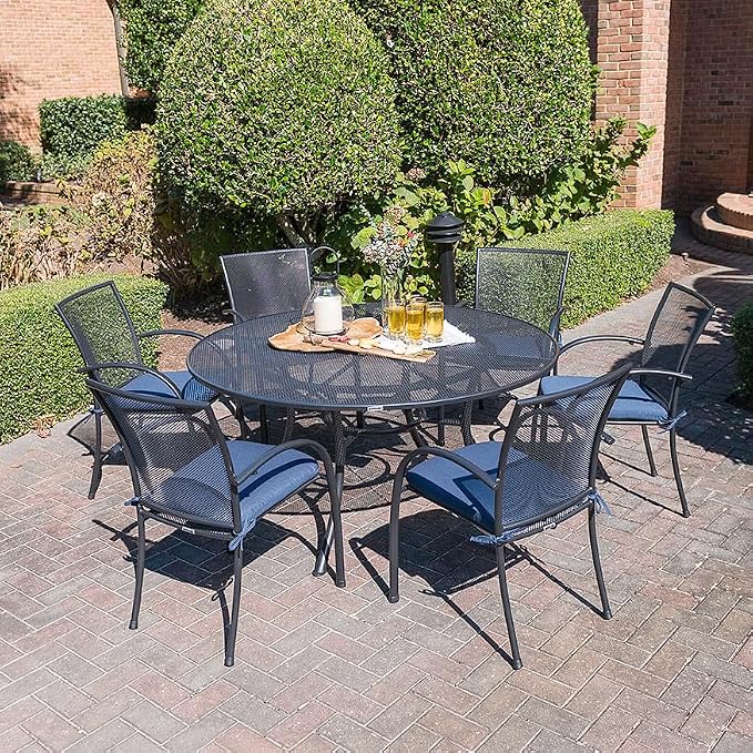 KETTLER 60" Round Mesh Top Table