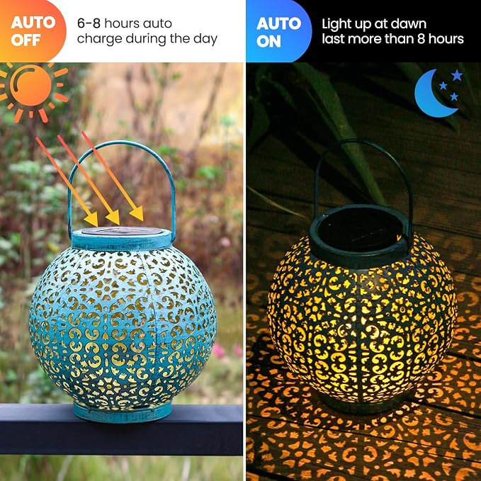 4 Pack Solar Light Replacement Top, Replacement Solar Light Parts for Lantern (Top 3.23 Inch, Bottom 2.83 Inch), Waterproof LED Replacement for Outdoor Garden, Pathway, Yard Lights & Decor