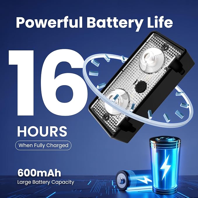 Solar Fence Lights Outdoor, Color Changing, Waterproof IP65, 16 Pack | 11 Modes, 9 Colors 50 LM Solar Lights Waterproof with LED Focus Lens for Wall Backyard Deck Patio Porch Step Pool Decor