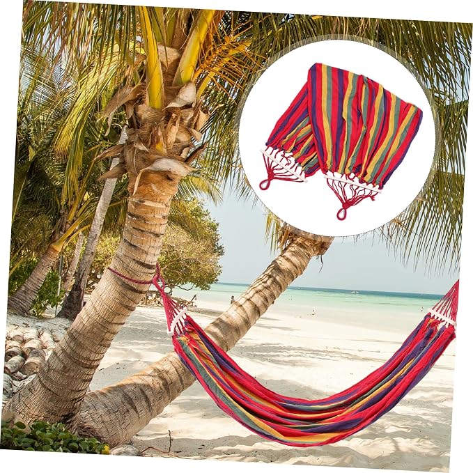 Outdoor Travel Hammock Camping Hiking Swing Hanging Portable Hammock for Family
