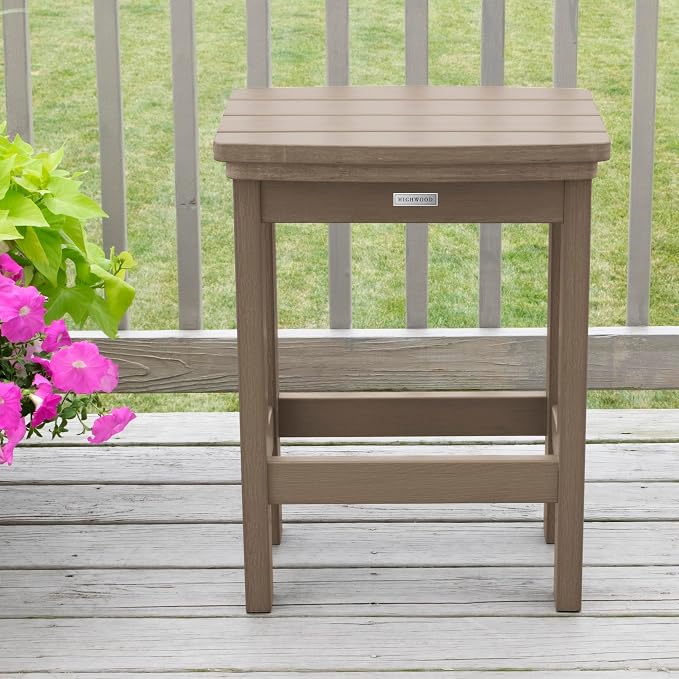 highwood Lehigh 3pc Counter Height Balcony Dining Set, Woodland Brown