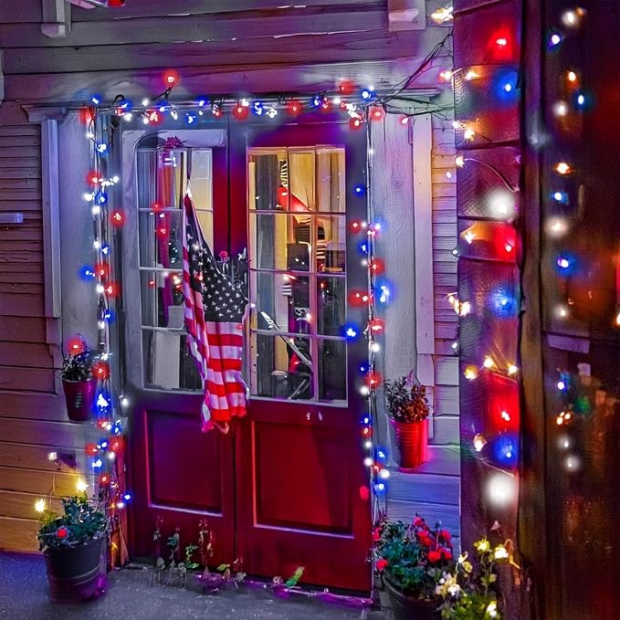 Smart Color Changing Christmas Lights String with Remote 66FT 200 LED RGB | Remote Control, 8 Modes, Timer, Adjustable brightness, Waterproof Lights for Indoor Outdoor Classroom Christmas Decor