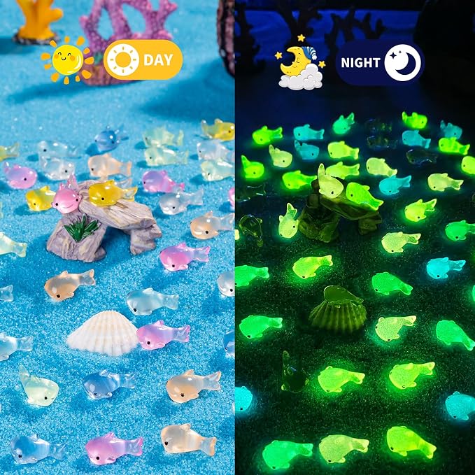 70 Pcs Mini Resin Shark Figurine Bulk Mini Shark Figurine Cake Decorations Cute Miniature Resin Sculpture Ornament Micro Landscape Office Garden Desk Party Tabletop Decor