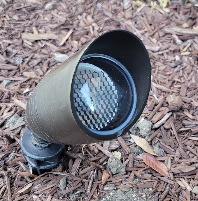 Black Aluminum Honeycomb Lighting Louver for PAR20 | PAR30 | and Some PAR38 Bulbs (2 Pack)
