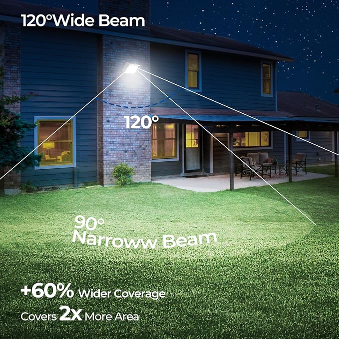 CINOTON 55W 7700LM LED Flood Lights Outdoor, 3CCT, ETL Listed, 1 Pack | IP65 Waterproof Security Wall Pack with 180°Knuckle, Dusk to Dawn 120V Aluminum Fixture for Warehouse Patio Porch Garage
