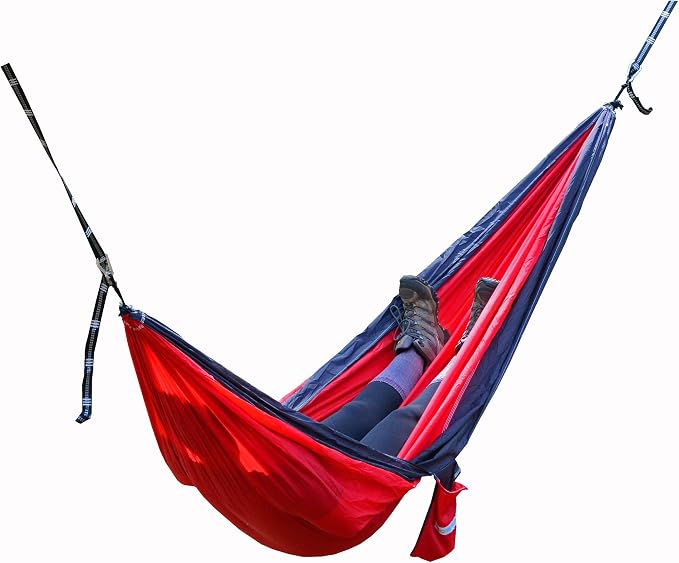 2928OG GO2 Traveler Nylon Camping Hammock, Orange
