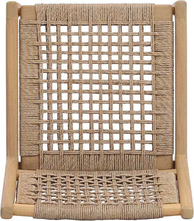 Christopher Knight Home Levi Acacia Wood Dining Table Set for 6, Solid Wood Outdoor Dining Set for 6, 7 Piece Patio Dining Table and Chair Set with Wicker Seat & Back, Light Brown + Light Teak