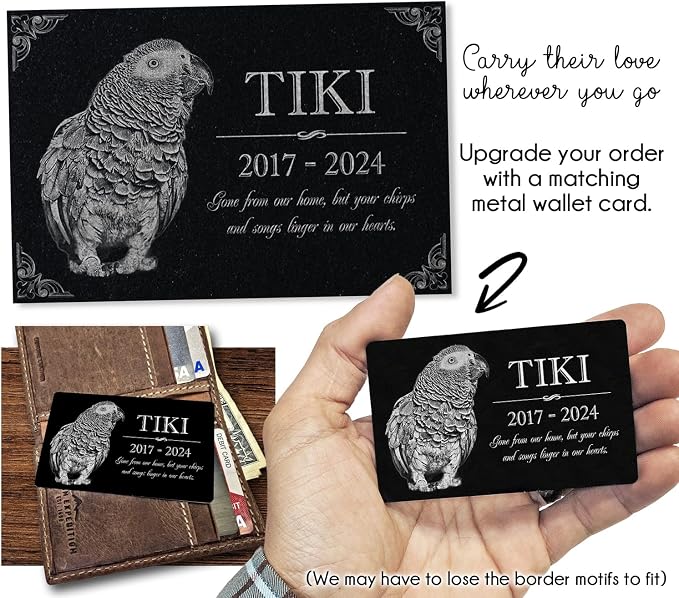 Memorial Headstone for Outdoors | Tombstone for Cemetery | Weatherproof Grave Marker | Memorial Cross | Yard Plaque | Decorations for Celebration of Life