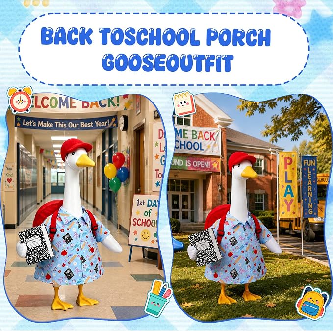 Back-to-School Bag Geese