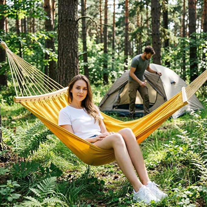 Hammock Spreader Bars 2pcs, 12 Hole Detachable Wooden Design, 40cm/50cm, Outdoor Hanging Hämmock Support Bars, Hammock Replacement Accessories, for Garden Camping Patio