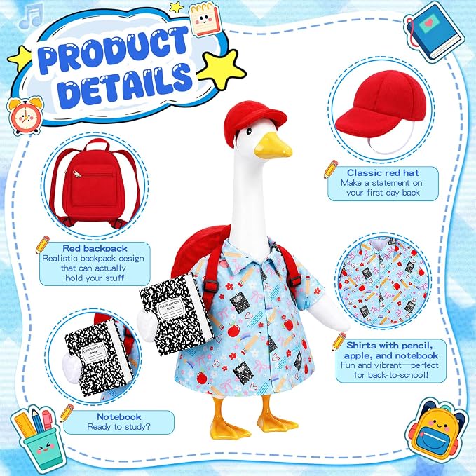 Back-to-School Bag Geese