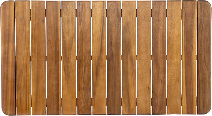 Christopher Knight Home Canape Acacia Wood Outdoor Coffee Table, Modern Coffee Table for Patio Furniture Set, Weather-Resistant Wood Coffee Table with Slat Panel Design, Teak