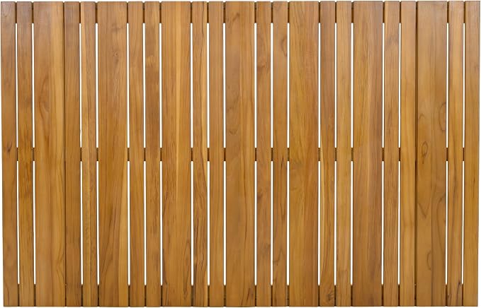 Christopher Knight Home Rado 55”L Wooden Outdoor Dining Table with Steel Frame, Sturdy Rectangular Patio Table for 4-6 People, Dining Room Table with Slatted Design and X-Shaped Legs, Teak + Beige