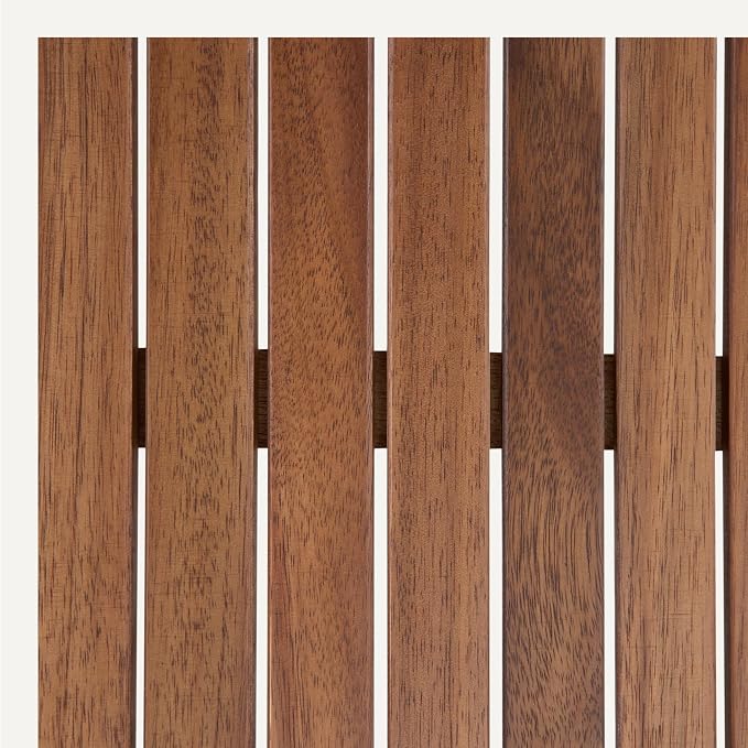 Amazon Basics Patio Coffee Table, FSC-Certified Wood, 35"