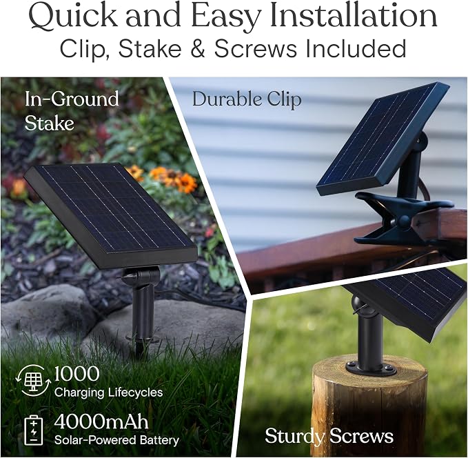 Brightech Ambience Pro Solar String Lights & Remote, Commercial Grade 27 ft