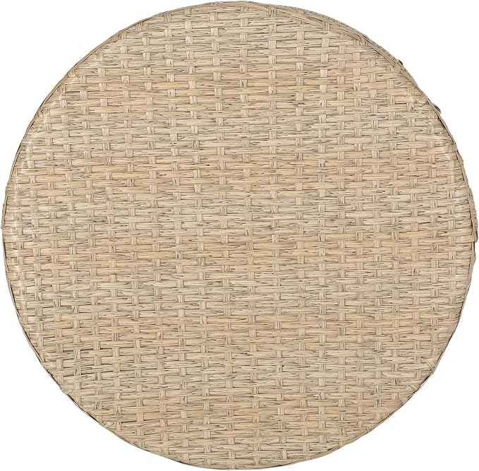 Bruce Outdoor Side Table - Wicker - Light Brown