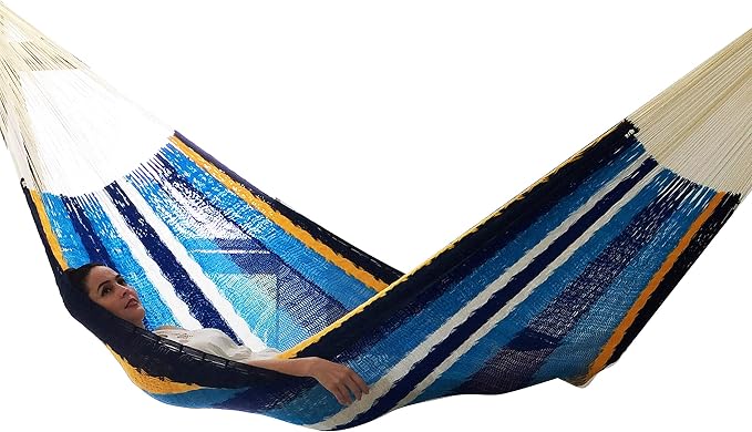 Traditional Mayan Hammock -Cancun Hammock (Small) - Thick Nylon Thread